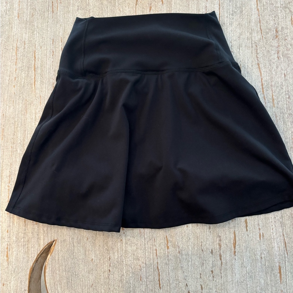 Women’s Black Mini Skirt - Flared Active Skirt